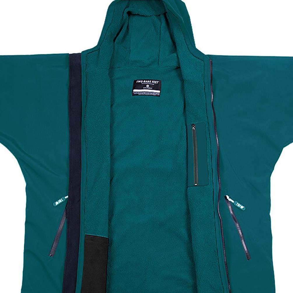 Two Bare Feet Kids Weatherproof Packable Changing Robe & Travel Bag - Sea Green / Sea Green Extra Image 2